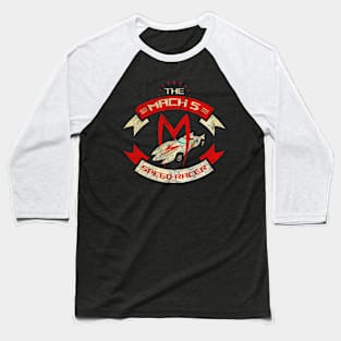 Retro Mach 5 Race Baseball T-Shirt